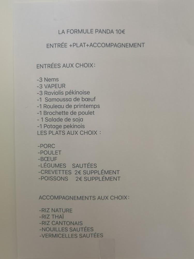 Le Panda 熊猫打包店 - Menu Image 3